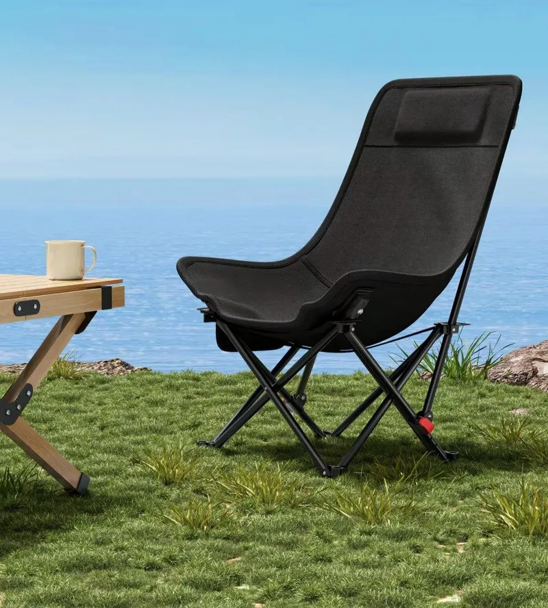 Chaise de plage et camping pliable 