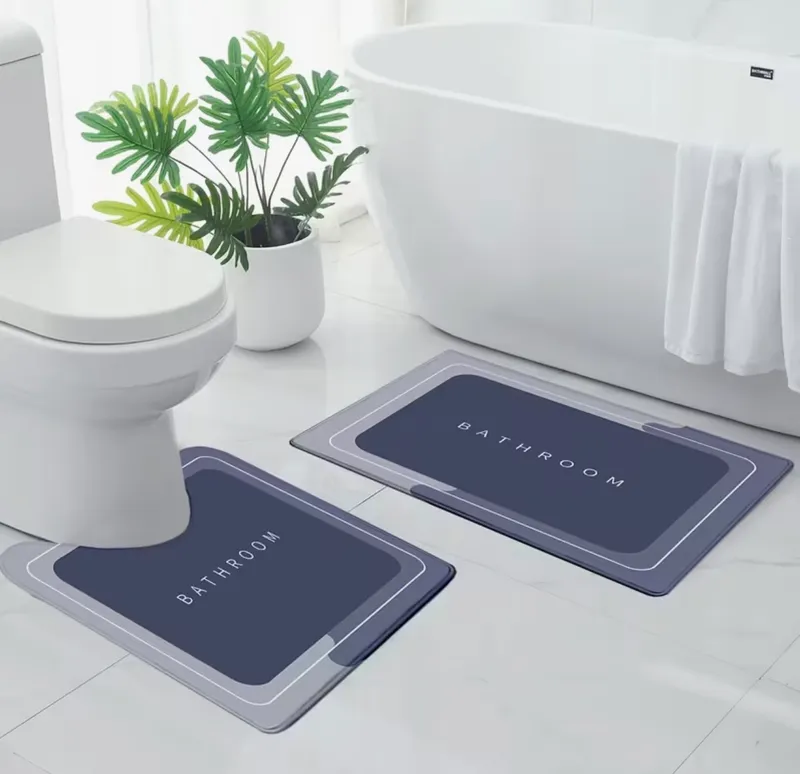 Tapis salle de bain 2 pièces 
